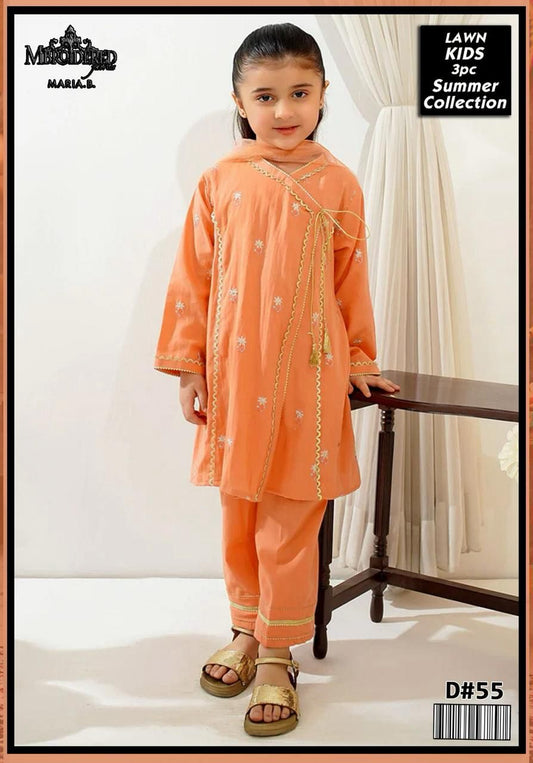 Maria B Unstitched 3Pcs Lawn Suit