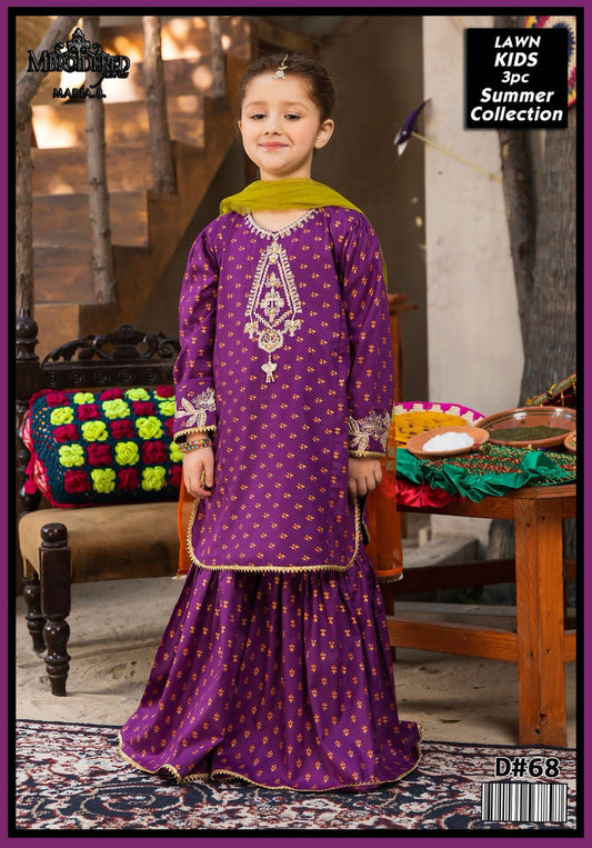 Maria B Unstitched 3Pcs Lawn Suit