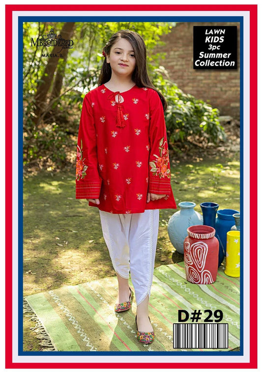 Maria B Unstitched 3Pcs Lawn Suit